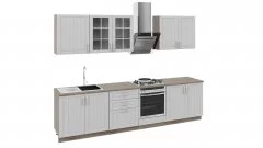 Кухонный гарнитур длиной - 300 см (со шкафом НБ)
