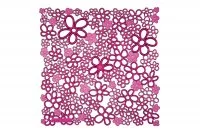 Комплект декоративных панелей VALE 254х254мм (6 штук), отделка розовая