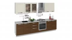 Кухонный гарнитур длиной - 300 см (со шкафом НБ)