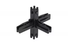 SmartCube Уголок соединительный 5S, отделка черная