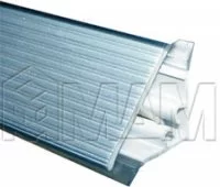 Плинтус пластиковый треугольный L=4м, " Pimiller": 66.0100.TR 4M