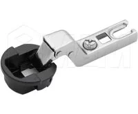 Петля Mini QS для стекла стандартная (90/105) вкладная: 51QS5123 15