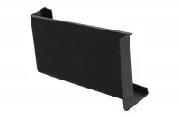 Крышечка декоративная для подвески арт.806 чёрная, левая