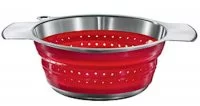 Schock: 629805 Коландер Roesle 24см нерж.сталь/силикон (фуксия)