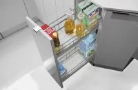 Hettich: 9065857: Выдвижная корзина Cargo IQ plus 200, серебристый Hettich: 9065857: Выдвижная корзина Cargo IQ plus 200, серебристый