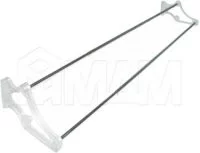 Полка для обуви раздвижная, 70-110 см, фигурная: SS70/110 F