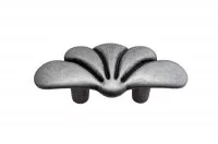 Ручка-скоба 32мм, отделка старое серебро с блеском