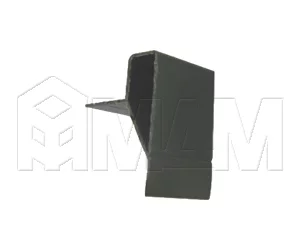 Декоративный карнизный профиль для коллектора, титан, L-2600: 2794_2080 2,6 M