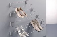 Полка для обуви с фронтальным креплением, 480-830мм