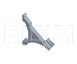 Кронштейн сетчатой полки, серый: ФПС 089-23СБ