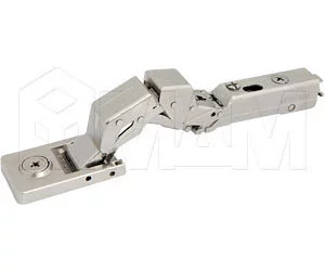 Петля TIOMOS MIRRO для стекла под клей со встроенным амортизатором (90/125) накладная: F029140325
