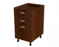 Корпус напольной тумбы для кухни, 3 ящика 450*560*720