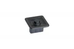 Ручка-кнопка, отделка черный матовый: 10.831.B0252