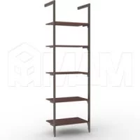 KALI, 1 секция, 2 L-образной стойки, для 5-ти деревянных полок, бронза: KL23SET1BR