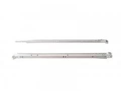 Направляющие роликовые Firmax длина 500 мм, белые, RAL9003, (4 части)