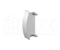 Торцевая заглушка для профиля PH.RU05 хром матовый (1шт): PH.RU05.TR.CRM