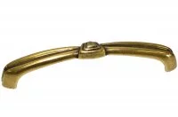 Ручка-скоба 128мм, отделка бронза "Валенсия"