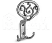 ROME Крючок трехрожковый серебро состаренное: WAP.801.000.00AN