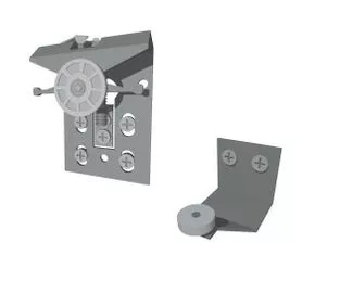 Rial Pro: RP12 комплект роликов RIAL для 2-х дв.шкафа, шт