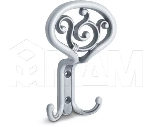 ROME Крючок трехрожковый белый/серебро винтаж: WAP.801.000.00V4