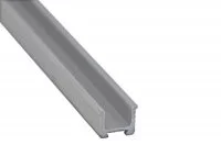 Направляющая врезная L=3000мм, пластик серый