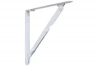 Менсолодержатель складной, L=200мм, отделка белая: MN188.200.51.CNF