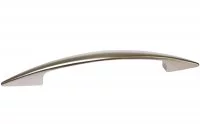 Ручка-скоба 160мм, отделка никель матовый