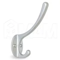 Крючок двухрожковый хром матовый: WP1808