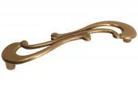 Ручка-скоба 128мм, отделка бронза "Орваль"