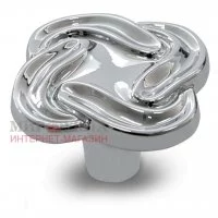 Ручка-кнопка хром: WPO.745.000.0002