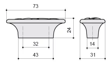 Bosetti: Ручка металлическая классическая - 24250Z0730B.07