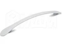 Ручка-скоба 160мм белый матовый: 383.160.71