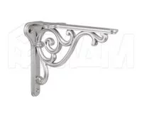 ROME Менсолодержатель для деревянных полок L-150 мм, серебро Ноттингем: WRM.800.150.00R3