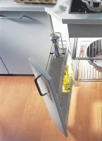 Kessebohmer: Бутылочница скос 45 градусов, левый, отделка «ТИТАН»