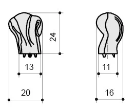 Bosetti: Ручка металлическая классическая - 24179Z02000.07