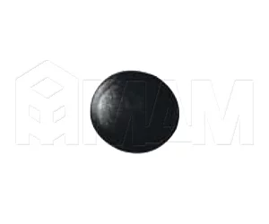 Заглушка для конфирмата S=4, черная: S=4 ЧЕРНЫЙ №5