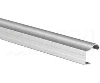 OMEGA Профиль-ручка для фасада 16 мм, серебро, L-2750: 8990