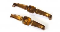 Giusti: Ручка металлическая со вставкой под янтарь - WMN.716.128.MGA8