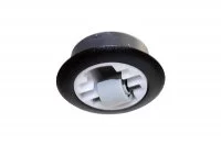 Колёсная опора, поворотная, цвет чёрный Колёсная опора, поворотная, цвет чёрный