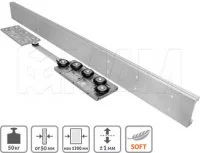 GHOST Parete Комплект на одну дверь до 50 кг, для проема до 800 мм, L-1058: GHP1058 GHOST Parete Комплект на одну дверь до 50 кг, для проема до 800 мм, L-1058: GHP1058