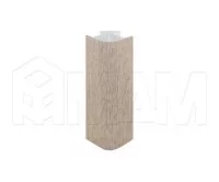 Уголок 90 градусов универсальный (высота 150), дуб беленый: 19.1303R.15