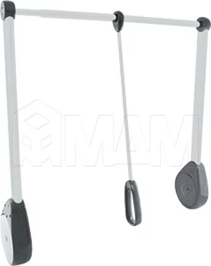 AMBROGIO Пантограф 750-1250 мм, нагр.14 кг: ASSA125GR