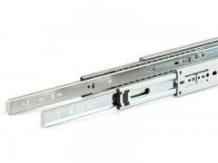 Направляющие шариковые Firmax полного выдвижения, H=45 мм, L=200 мм, цинк (2 части)