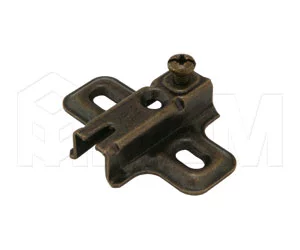 Площадка Slide-on установочная/саморез (1.5 мм), бронза: B1241MH15E2