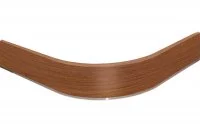 1856 Закругление для цоколя ПВХ Н.120, вишня стандартная NEW