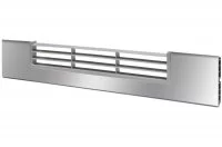 A15 Решётка вентиляционная для цоколя ПВХ H.100, L=600, зеркальный