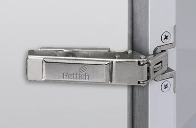 Hettich: 20169: Петля Intermat 9944 для алюминиевых рам угол 125°, чашка TA22, накладная навеска (B12, 5)