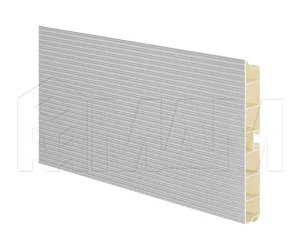 Цоколь пластиковый (высота 100, длина 4000 мм), алюминий "Pimiller": 10.0100 4M