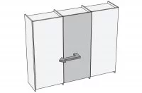 Plano Комплект фурнитуры для центральной двери (левой) Plano Комплект фурнитуры для центральной двери (левой)