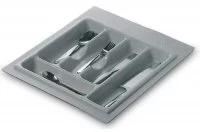Ёмкость в базу 450 для столовых приборов, цвет светло-серый